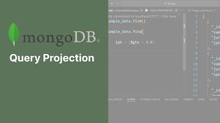 Mongodb Query Projection [upl. by Reniar57]