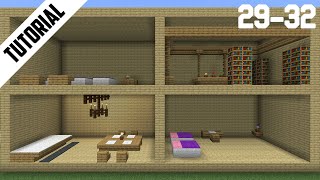 Minecraft How to Build Woodland Mansion Rooms 2932 Step By Step [upl. by Sucul]