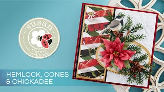 Hemlock Cones and Chickadee with Susan  Snow Garden Collection [upl. by Holladay353]