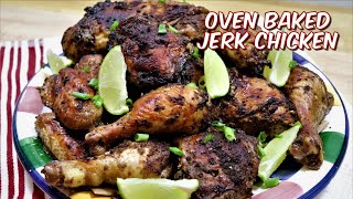 Oven Baked Jerk Chicken Recipe  Easy Jerk Chicken Recipe  MOLCS Easy Recipes [upl. by Enrica648]