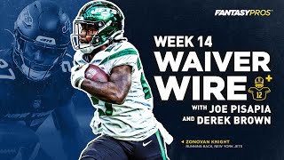 Week 14 Waiver Wire Pickups  Players To Target Drop and Trade 2022 Fantasy Football [upl. by Nahej188]