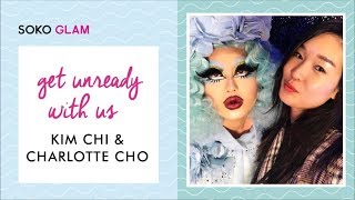 GET UNREADY WITH Kim Chi and Charlotte Cho  Removing Heavy Drag Makeup [upl. by Jamaal]