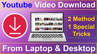 How To Download Youtube Video In Laptop or Desktop Windows 10 amp Windows 11  Very Easy Method [upl. by Astred]