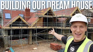 BUILDING OUR DREAM HOME ep 7  Full House Build [upl. by Valeria]