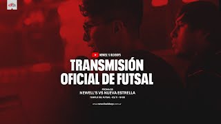 EN VIVO Newell’s vs Nueva Estrella  Futsal AFA [upl. by Bortman]