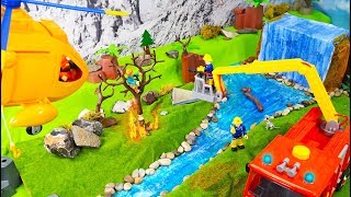 Feuerwehrmann Sam Norman Der Baum brennt Feuerwehr Spielzeug Kinderfilm  neue Einsatz Folge 2019 [upl. by Bea810]