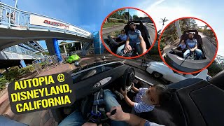 DISNEYLAND AUTOPIA FULL RIDE WITH SEB 4K [upl. by Naesyar]