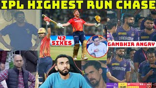 IPL HIGHEST RUN CHASE 🔥😳 BAIRSTOW CENTURY  KKR VS PBKS 2024 HIGHLIGHTS [upl. by Riehl]