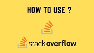 How to use Stack Overflow as a Beginner [upl. by Hayalat29]