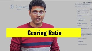 How to calculate Gearing Ratio [upl. by Aramanta49]