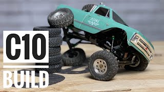 SCX24 C10 Build  MINI HULK  best micro crawler ever [upl. by Nehtanhoj]