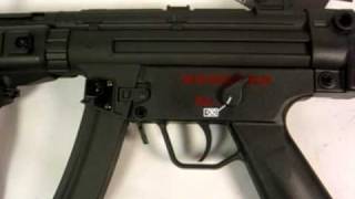 HitGunscom  Airsoft Gun Review  CYMA MP5 CM049 w Blowback Pt1 of 2 [upl. by Deaner]