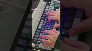 GMMK3  Gazzew U4T Switches Sound Test keyboard customkeyboard gamingkeyboard glorious [upl. by Ecinahs]