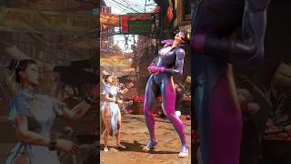 GIANT Juri vs Baby ChunLi Time Over Win SF6 😆 Fun MOD [upl. by Annirok]