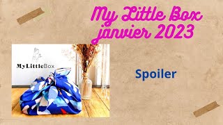 Spoiler My Little Box Janvier 2023 [upl. by Nairadal52]