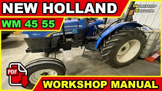 New Holland Workmaster 45 55 Workshop Service Repair Wiring Manual  ENGLISH  Download PDF [upl. by Yaral12]