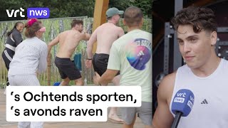 Boksen gewichtheffen en bewegen op Tomorrowland quotHoeveel ik ook drink ik zal hier altijd staanquot [upl. by Losiram]