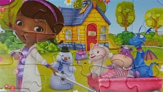 Doc McStuffins Disney Ravensburger Puzzle Klinika dla Pluszakow [upl. by Walters]