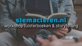 Wat is de Workshop Luisterboeken amp Storytelling [upl. by Ailongam]