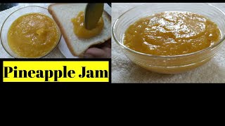 Home Made Pineapple Jamരുചിയൂറും പൈനാപ്പിൾ ജാം വീട്ടിൽ തന്നെ [upl. by Andria]