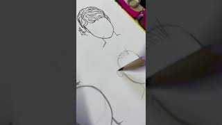 COMO DESENHAR O CABELO DA DIRETORA DE WANDINHA shorts [upl. by Cookie]