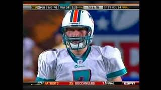 2009 Saints at Dolphins Week 7 [upl. by Nnagrom]