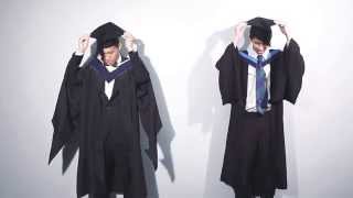 Academic Dress for Graduation Gentlemen Version [upl. by Bobbette]