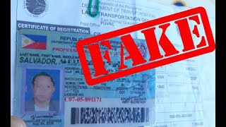 Paano malaman kung FAKE ang Drivers License o Conductors License online [upl. by Dnamra]