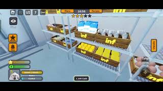 how to make cheese pizza on roblox  generic cooking game [upl. by Yemrots]