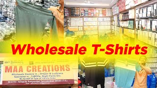 Wholesale TShirts ll Maa Creations ll TShirts market in Hyderabad ll Namo Telangana [upl. by Seys659]