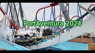 Spain  PortAventura 2024 [upl. by Imehon725]