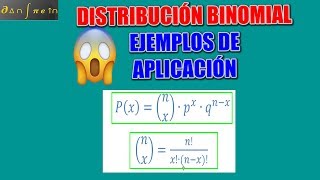 Qué es la distribución binomial y ejemplos de aplicación [upl. by Audun131]