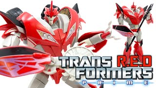 Transformers RED TFP KNOCKOUT Action Figure Review [upl. by Imogene]