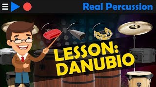 Real Percussion  Lesson Danubio [upl. by Kristal638]