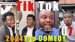 2024 TIKTOK TOP COMEDIES 07 comedy laugh [upl. by Anilad]