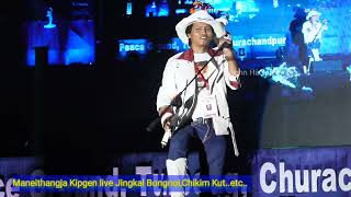 Jingkal Bongnoi Live  ManeiThangja Kuki  Chavang KUT [upl. by Maxa]