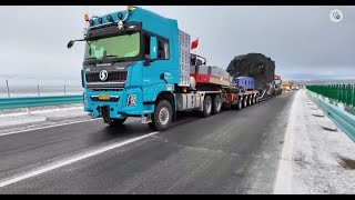 HIPOTRUK MODULAR TRAILER WITH 350 TON DROP DECK BED [upl. by Sinaj]