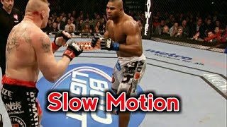 Lesnar Vs Overeem  Slow Motion [upl. by Yorke]