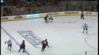 0809 Ovechkin 2nd Playoff GoalAMAZING HIGHLIGHT REEL GOAL [upl. by Ahseenal]