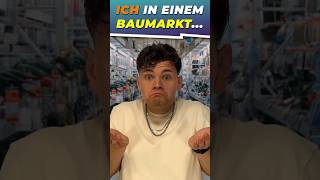 Wenn ICH in einem BAUMARKT arbeiten würde😂 youtube viral comedy subscribe funny shorts video [upl. by Orton247]