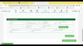 Emisión de un CFDI con complemento de pago 20 Revisión B en la plataforma SICOFI [upl. by Caia]