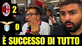 È SUCCESSO DI TUTTO MILAN  LAZIO 20  LIVE REACTION feat STEV [upl. by Reniar68]