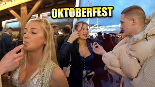 WIE VIEL TRINKT DAS OKTOBERFEST  ALOKOHLTEST auf dem OKTOBERFEST  TomSprm [upl. by Ardnassak]