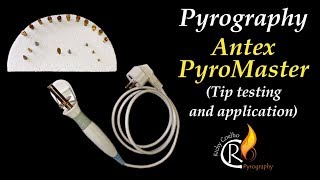 Pyrography – Antex PyroMaster – Tips and usage [upl. by Eselrahc]