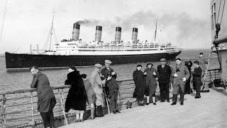 RMS Aquitania  Some of her Passengers  Twenties [upl. by Ednalrym]