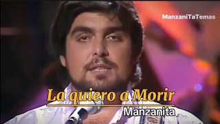 La quiero a Morir  Manzanita Actuación RTVE  ManzaniTaTemas [upl. by Herschel]