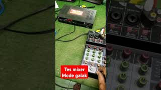 Tes mixer mode galak tutorial auto cair [upl. by Becht28]