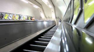 Escalator at Knightsbridge Tube Station [upl. by Nivlak]