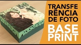 Transferência de foto no MDF [upl. by Kapoor]