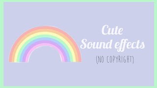 cute sound effects for editing No copyright [upl. by Naeerb166]